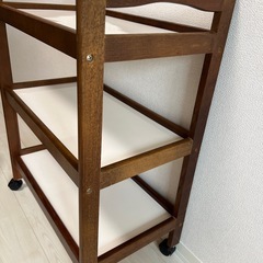 無料！！！木製ワゴンの画像