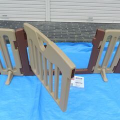 ベビー・子供用品買取販売キッズモール湘南/綺麗/日本育児キッズパーテーション/６カ月～満２歳頃/直線約３６１cm/清掃の画像