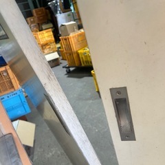木製　ガラス入り　建具 ふすま 引き戸 サッシの画像
