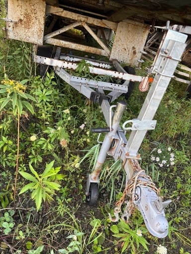 商談中　軽トレーラー