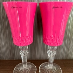 お洒落なグラス(プラスチック)の画像