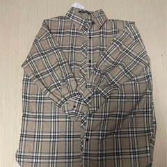 新品、チェックシャツの画像