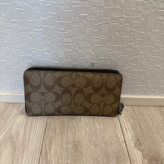 コーチ　長財布
メンズの画像