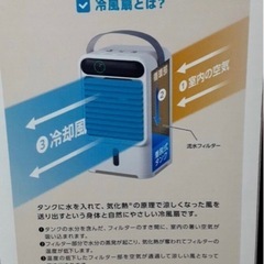 ミニ扇風機　未使用の画像