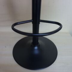G　※取引中/売約済***********　　　　　　未使用/新品　倉庫保管　アウトレット　バーチェア おしゃれ 回転 昇降 ヴィンテージ調 背もたれ付き 高さ調整 チェア 椅子 イス レトロ モダン カフェ の画像