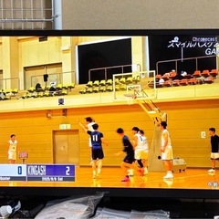 SHARP AQUOS テレビ　40型 難あり　ジャンク品 画面に傷あり リモコン無し説明書ありの画像