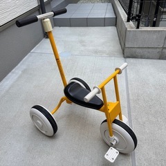 無印良品 三輪車 イエロー 無印良品 三輪車 カゴ付き｜Yahoo!フリマ（旧PayPayフリマ）