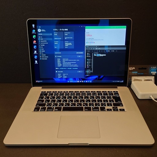 windows10終了！買い替えにwindows11 MacBook 15インチ