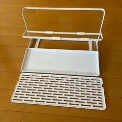 tower ワイドジャグボトルスタンド ホワイトの画像