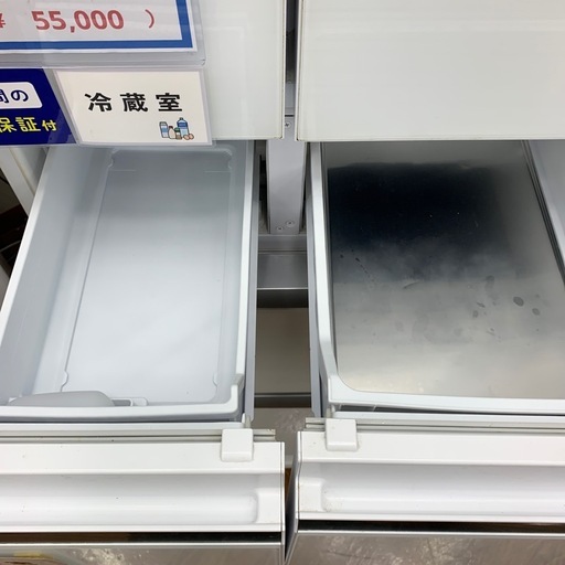 【軽トラ無料貸し出し】【MITSUBISHI】【6ドア冷蔵庫】【トレファク所沢店】