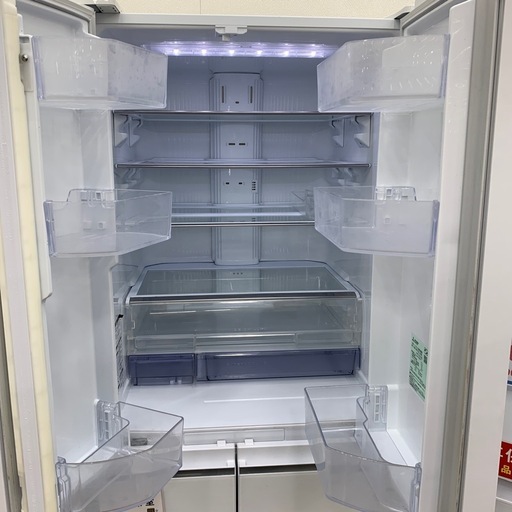 【軽トラ無料貸し出し】【MITSUBISHI】【6ドア冷蔵庫】【トレファク所沢店】