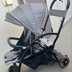 KATOJI カトージ ベビーカー 2-Seater 2シーター（グレー）の画像