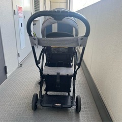 KATOJI カトージ ベビーカー 2-Seater 2シーター（グレー）の画像