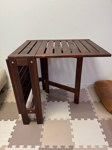 イケアIKEA エップラロー屋外用折り畳みテーブル