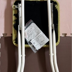 折りたたみ椅子　緑の画像