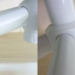 ※取引中/売約済***********　　　　　　G　未使用/新品　エラー入庫品　使用できます　パソコンチェア おしゃれ エレガント デスクチェア クッション ホワイト脚 ワークチェア キャスター PCチェア ドレッサー チェア くすみカラーの画像