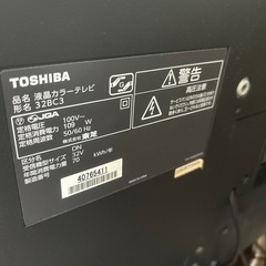 TOSHIBA テレビ REGZAの画像