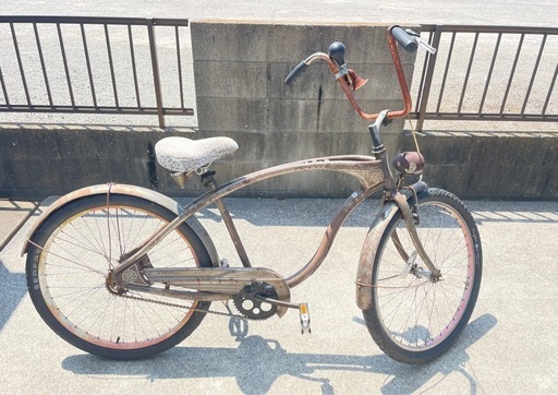 引取り限定SCHWINNシュウイン ビーチクルーザー 26インチ ビンテージ加工 引取り限定SCHWINNシュウイン ビーチクルーザー 26インチ ビンテージ加工