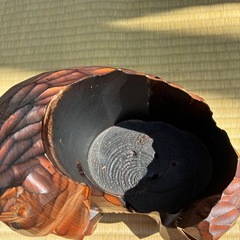 木彫りグマの画像