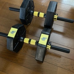 [受け渡し者決定]トレーニングベンチ、ダンベルの画像