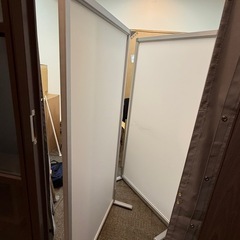軽量スチール目隠しパネル　２枚セット
の画像