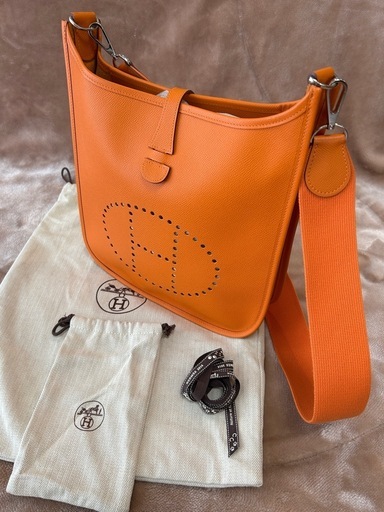 エルメスエヴリン1アンGMショルダーバッグエブリンⅠ肩掛けバッグレディースメンズ