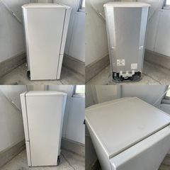 アクア AQUA ノンフロン冷凍冷蔵庫 AQR-17J(W) 168L 2020年製 ホワイト 白 2ドア 一人暮らし用の画像
