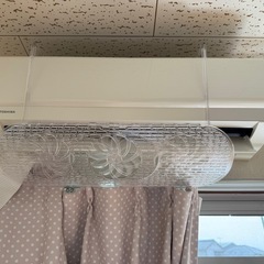 エアコンガード　風除けの画像