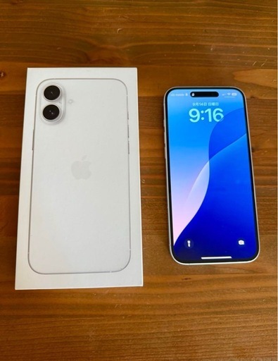 iPhone 16plus SIMフリー　128G