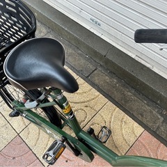 VESPA カゴ付き　ミニベロ　20インチ　小型自転車　ギア付きの画像