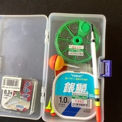 釣り道具の画像