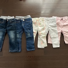 80-90サイズ　デニムまとめ売りの画像