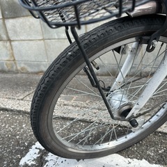 【お譲り先決定】中古 20インチ 大人向き6段変速 折りたたみ 自転車 TAKEDA（武田産業） EAST BUTTE 定価35,400円の画像