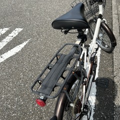 【お譲り先決定】中古 20インチ 大人向き6段変速 折りたたみ 自転車 TAKEDA（武田産業） EAST BUTTE 定価35,400円の画像