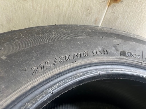 ブリヂストン 夏タイヤ 215/60R16 4本セット