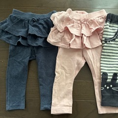 80　ユニクロ　フリルパンツまとめ売りの画像