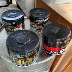 カーワックス　4個セットの画像