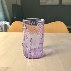 ヌータヤルヴィ　フローラ　タンブラー　アメジスト　廃盤　レア　植物　ヴィンテージの画像