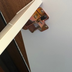 白いローテーブル 折りたたみ可の画像