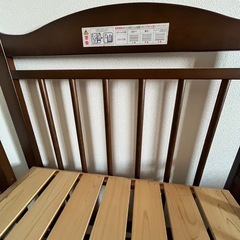【お話中】サワベビー　ベビーベッド　寝台サイズ120×70cmの画像