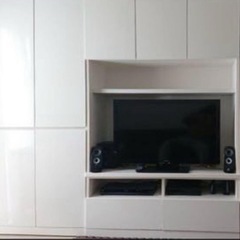 壁面収納テレビボードの画像