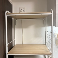 アイリスオーヤマ　冷蔵庫ラック　冷蔵庫収納の画像