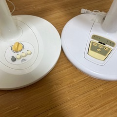 リビング扇風機　２台　　1台リモコン付きの画像