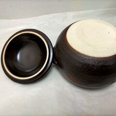 伊賀風　ご飯土鍋 3合炊き 萬古焼　ブラウン　三鈴陶器(Misuzutouki)  88254-5-003Aの画像