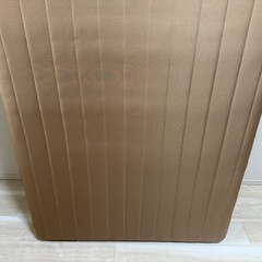 足付きマットレス、シングルサイズ、ベージュ、シングルベッドの画像