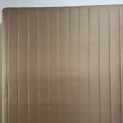 足付きマットレス、シングルサイズ、ベージュ、シングルベッドの画像