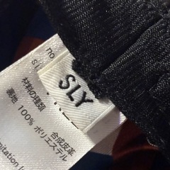 SLY ベレー帽の画像