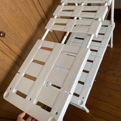 アイリス 伸縮ラック　2個セットの画像