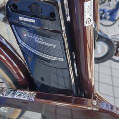 🚴新品未使用!!/21テクノロジー/20インチ電動アシスト自転車/3段階変速ギア/オートライト/№783🚴の画像