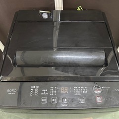 大阪送料無料★3か月保障付き★洗濯機★ヤマダ★5.5kg★2024年★YWM-T55LK★OS-11の画像